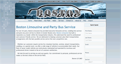 Desktop Screenshot of bostonlxlimo.com